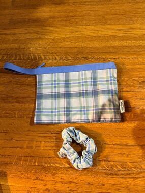 Norwex Zipper Storage Bag and Scrunchie Set of 2 NWOT